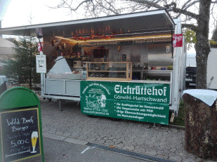 Geschirr und Sp�lmobil Boehler Segeten  Goerwihl Anhaenger Boehler